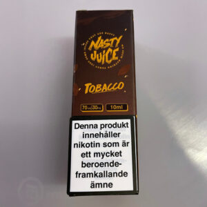 E-cigg påfyllning tobakssmak
